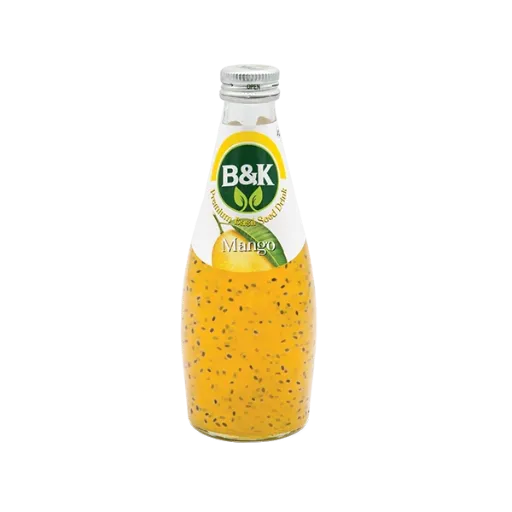 نوشيدني انبه بذرريحان B&K