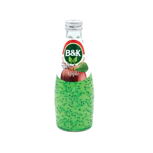 نوشيدني سيب بذرريحان B&K