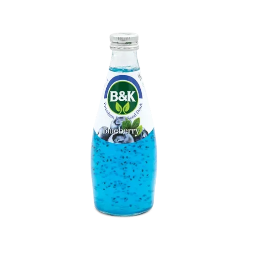 نوشيدني بلوبري بذرريحان B&K