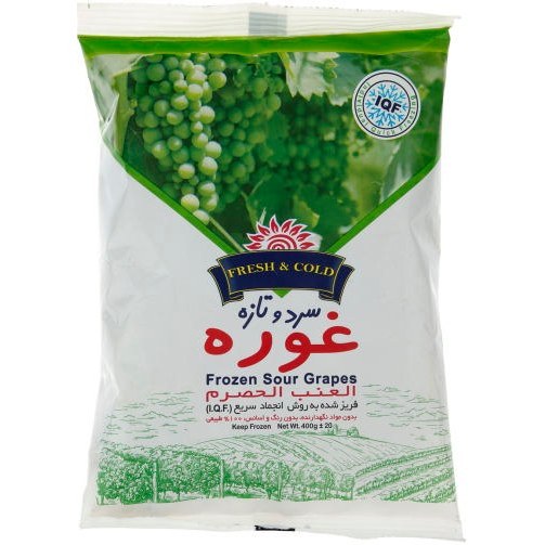 غوره بسته  450 گرمي سرد و تازه 