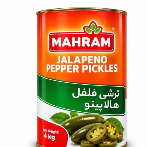 ترشي هالوپينو 4.5 کيلويي مهرام